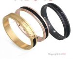 Montblanc Stainless Steel & Rubber Bangle - Mont Blanc Copy